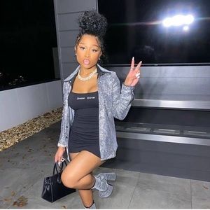 Black Shane Justin dress